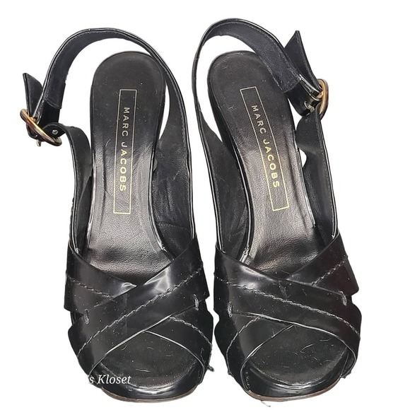 Marc Jacobs Shoes - Marc Jacobs Black Heels SZ  US 7.5